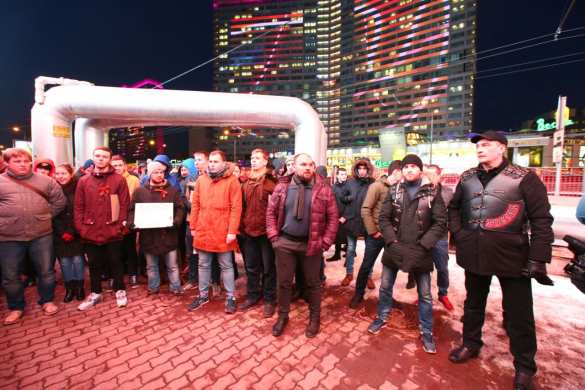 «Бойкот укрофашисту!» — актеру Зеленскому в России не рады (ФОТО, ВИДЕО) | Русская весна