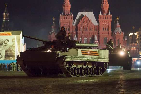 Ночная репетиция Парада Победы на Красной площади (ФОТОРЕПОРТАЖ) | Русская весна