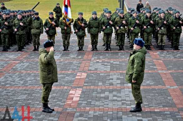 Донецк отметил годовщину создания первого армейского корпуса (ФОТО) | Русская весна