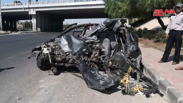 Страшная авария в САР: Машину разорвало на глазах российских военных (+ФОТО) | Русская весна