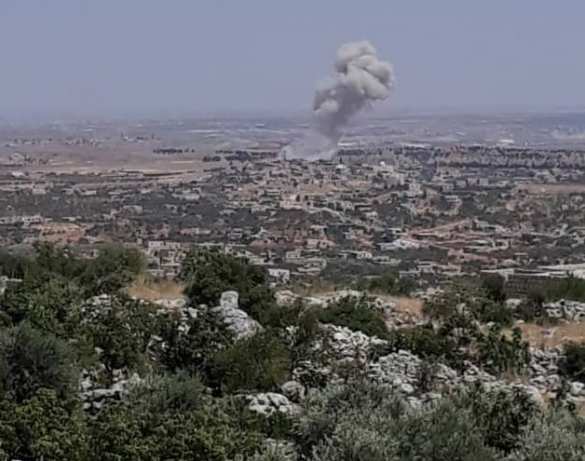 ВКС России нанесли массированные удары по объектам врага после подрыва БТРа в Сирии  (+ФОТО, ВИДЕО) | Русская весна