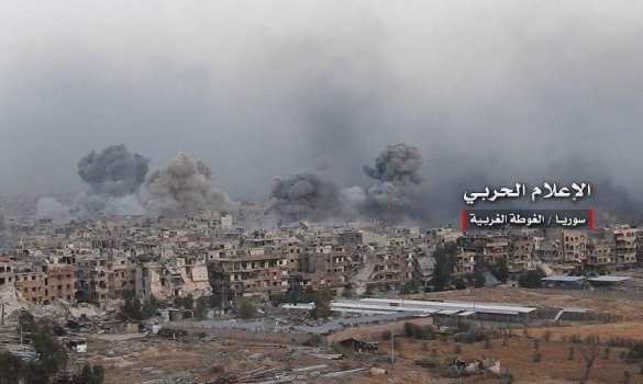 Ад под Дамаском: ВКС РФ сожгли десятки боевиков, главари банд сдаются (ВИДЕО, ФОТО) | Русская весна