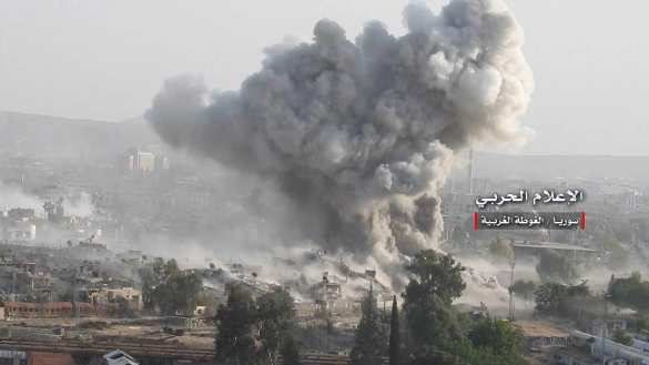 Ад под Дамаском: ВКС РФ сожгли десятки боевиков, главари банд сдаются (ВИДЕО, ФОТО) | Русская весна