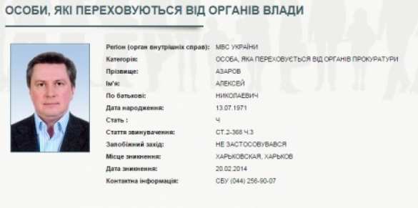 Киевский режим желает мстить до десятого колена — хотят поймать сына Азарова | Русская весна