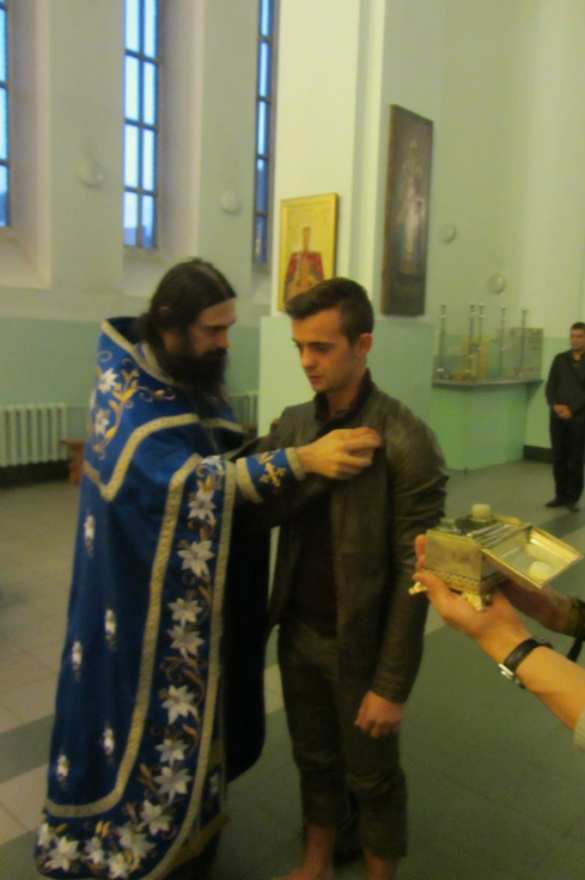 Воины света: доброволец-француз в Новороссии принял православную веру (фото) | Русская весна