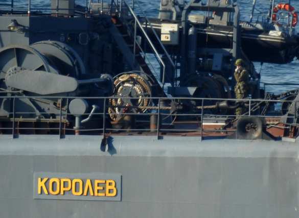 Большой десантный корабль ВМФ РФ «Королев», направляющийся в Сирию, вошел в Средиземное море (ФОТО) | Русская весна