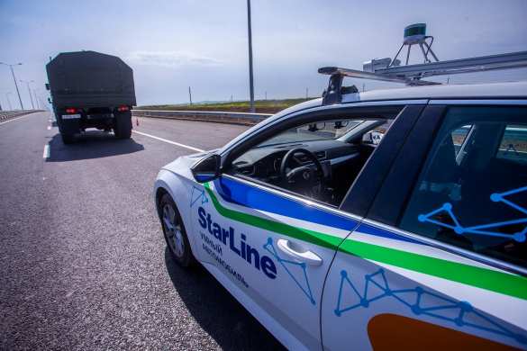 Новейшие беспилотники на новейшей трассе: тест-драйв российских авто на подъезде к Крымскому мосту (ФОТО, ВИДЕО) | Русская весна