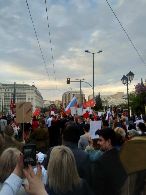 По Афинам прошагал «Бессмертный полк» — один из самых массовых за рубежом (ФОТО, ВИДЕО) | Русская весна
