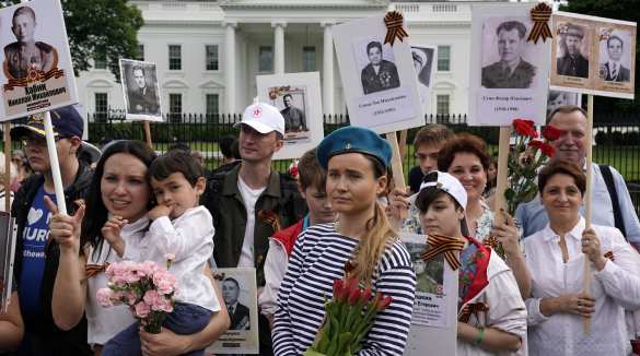 «Бессмертный полк» прошёл по Вашингтону (ФОТО, ВИДЕО) | Русская весна
