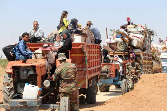 Путь из ада: Армия России отнимает у боевиков Идлиба живой щит (ФОТО) | Русская весна