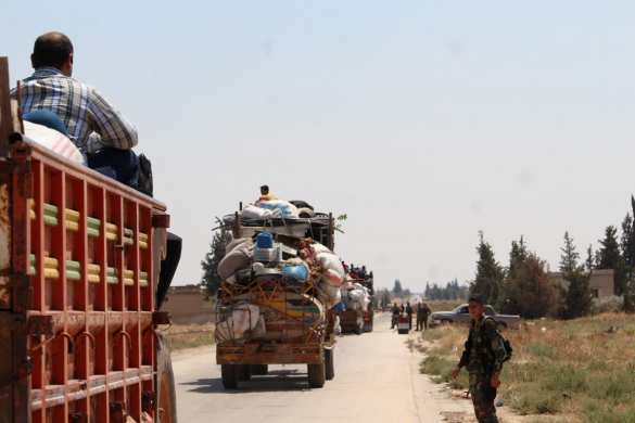 Путь из ада: Армия России отнимает у боевиков Идлиба живой щит (ФОТО) | Русская весна