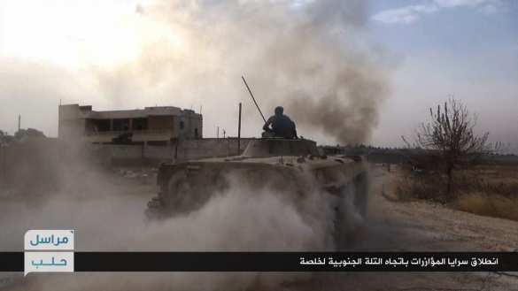 Идут бои, террористы наступают в Алеппо, теряя технику и боевиков (ФОТО) | Русская весна