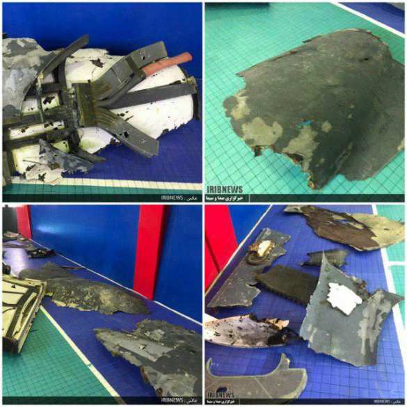 Иранские военные показали сбитый американский беспилотник (+ФОТО, ВИДЕО) | Русская весна