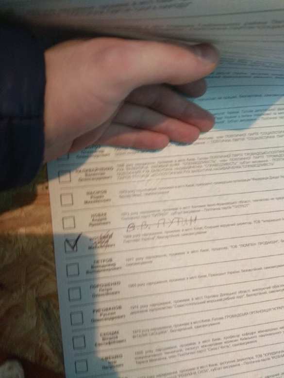 «За Путина»: в ЦИК Украины рассказали о четверти миллиона испорченных бюллетеней | Русская весна