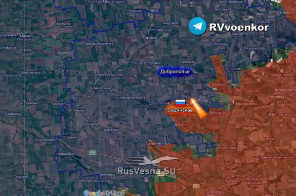 Армия России освободила Водянское в ДНР, — Минобороны (ВИДЕО, КАРТА) | Русская весна