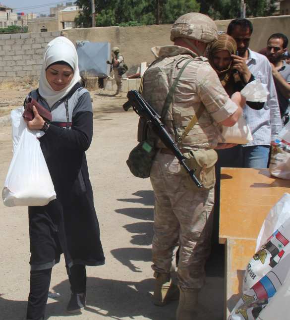 Сирия: Армия России ликвидирует ужасные последствия борьбы США «за демократию» (ФОТО) | Русская весна