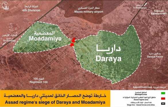 ВАЖНО: Дарайский котёл рассечен! ИГИЛ переносят свои штабы в мечети и школы, прячась от ВКС РФ, — «Тимур» (КАРТА) | Русская весна