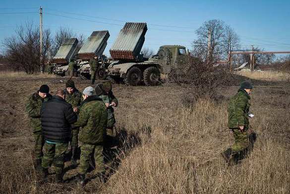 Флаг Новороссии поднят над Дебальцево (ВИДЕО/ФОТО) | Русская весна