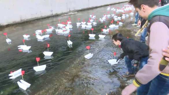 1500 детей Алеппо запустили во имя мира кораблики с алыми парусами — эксклюзив «Русской Весны» (ФОТО, ВИДЕО) | Русская весна