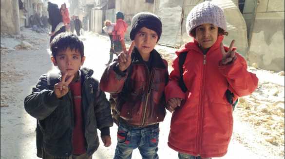 Жители Алеппо празднуют победу Армии Сирии (ВИДЕО, ФОТО, КАРТА) | Русская весна