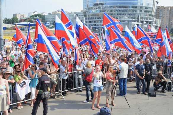 2 августа 2014 года. Москва. Митинг «За русский Донбасс!»  | Русская весна