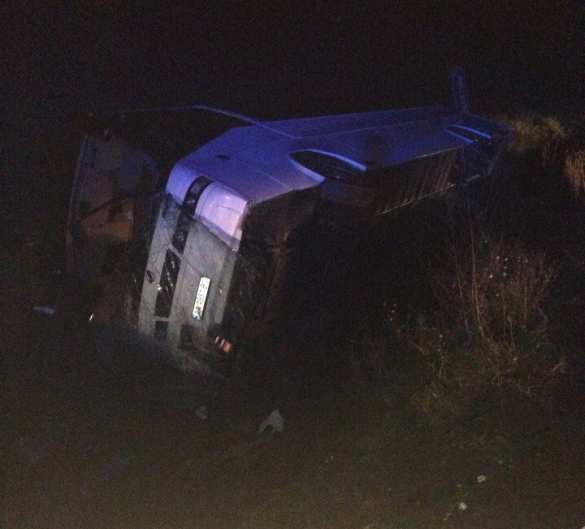 Автобус с украинцами перевернулся и рухнул в кювет по дороге на ЧМ по самбо (ФОТО, ВИДЕО) | Русская весна