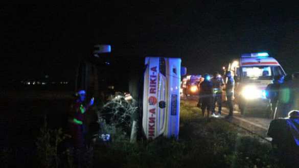 Автобус с 60 украинскими туристами попал в ДТП, пострадали дети (ФОТО, ВИДЕО) | Русская весна