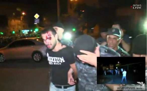 В Ереване полиция разогнала демонстрацию (ФОТО, ВИДЕО) | Русская весна