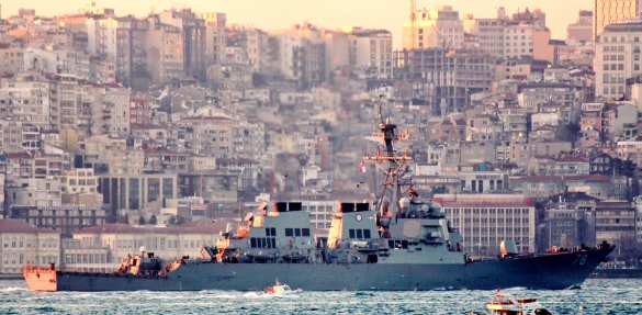 Эсминец ВМС США вошел в Черное море (+ВИДЕО, ФОТО) | Русская весна