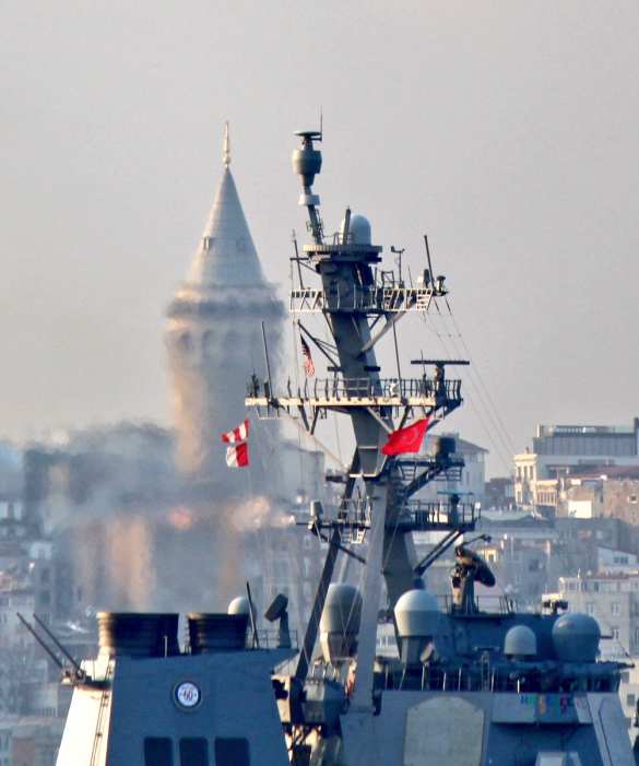 В Черное море вошел американский эсминец с системой ПРО (ФОТО) | Русская весна