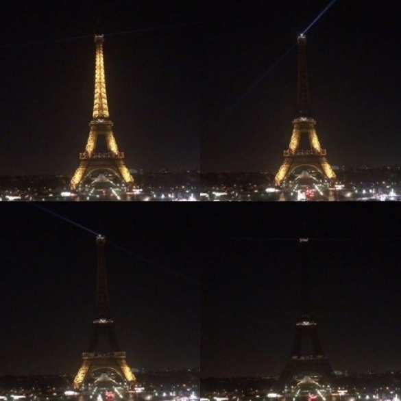 В Париже погасили Эйфелеву башню — лицемерно скорбят по Алеппо (ФОТО, ВИДЕО) | Русская весна
