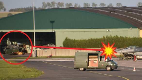 Механик расстрелял из пушки истребитель F-16 стоимостью $19 млн (ФОТО) | Русская весна