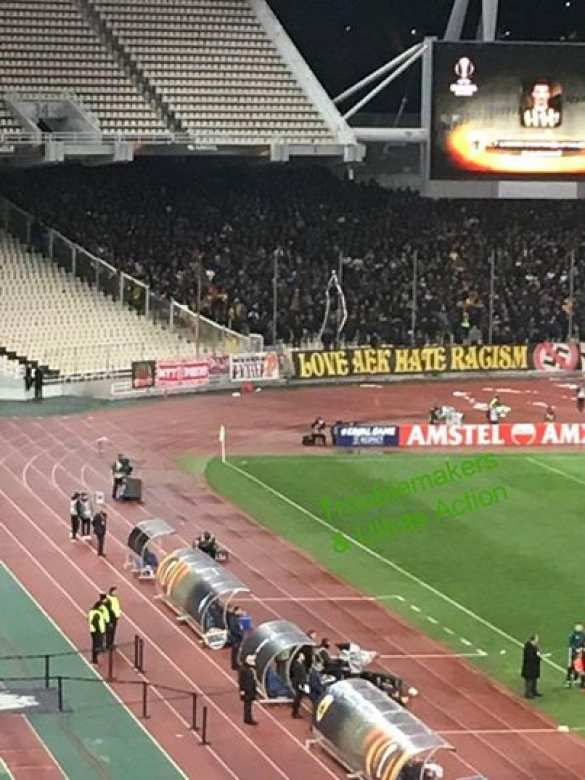 Нацисты, вон из футбола! За Донбасс — греческие болельщики отомстили украинцам за нападение на россиян и погром в Афинах (ФОТО, ВИДЕО) | Русская весна