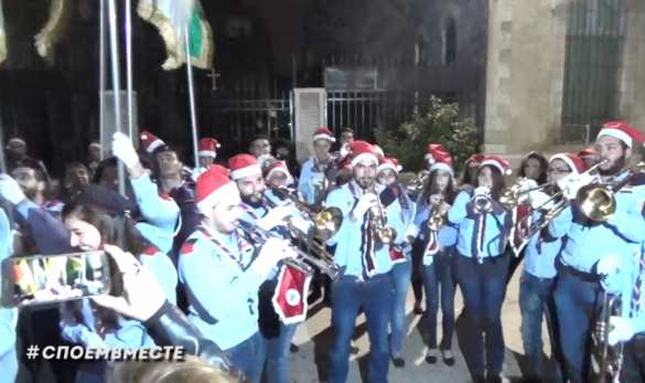 Впечатляющие кадры: Дамаск поет «Катюшу» — Сирия поздравляет Россию с Рождеством и Новым годом (ФОТО, ВИДЕО) | Русская весна