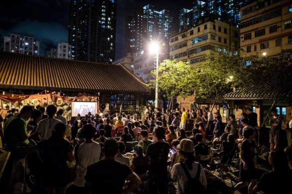 Протестующим в Гонконге показали фильм о Майдане (ФОТО) | Русская весна