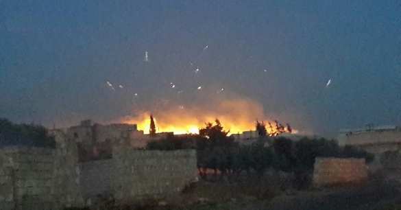 МОЛНИЯ: ВКС России уничтожили штаб и склад боеприпасов боевиков в Алеппо (ФОТО, ВИДЕО) | Русская весна