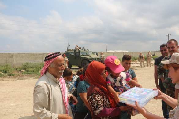 От Алеппо до Дейр Зора: Один день глазами российских военных в Сирии (ФОТО) | Русская весна