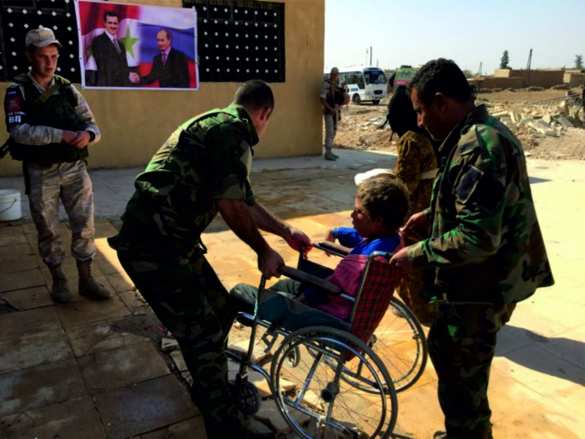 Конвой Минобороны РФ прибыл в прифронтовую зону у границы с Израилем — репортаж РВ (ФОТО) | Русская весна