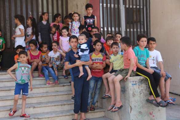 “Russia, Russia!” - Idlib’s children saved from islamists meet Russian soldiers (PHOTO) | Русская весна