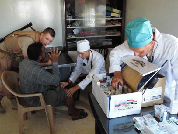 Гуманитарная операция ВС России в Хомсе — репортаж «Русской Весны» (ФОТО) | Русская весна