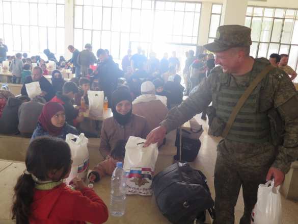 Сирия: Российские военные спасают жителей Восточной Гуты (ФОТО) | Русская весна