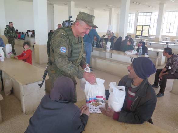 Сирия: Российские военные спасают жителей Восточной Гуты (ФОТО) | Русская весна