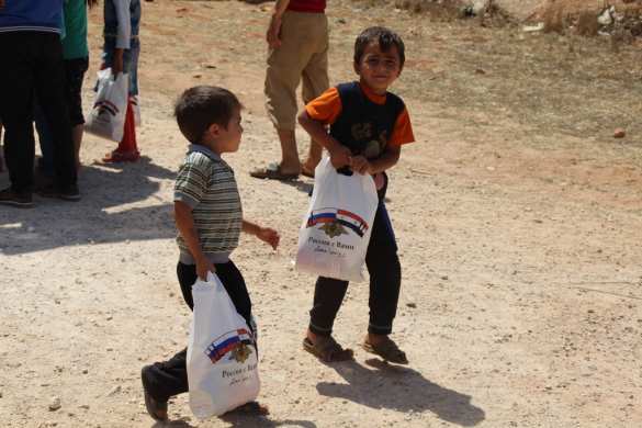 Гуманитарная операция ВС России в Хомсе — репортаж «Русской Весны» (ФОТО) | Русская весна