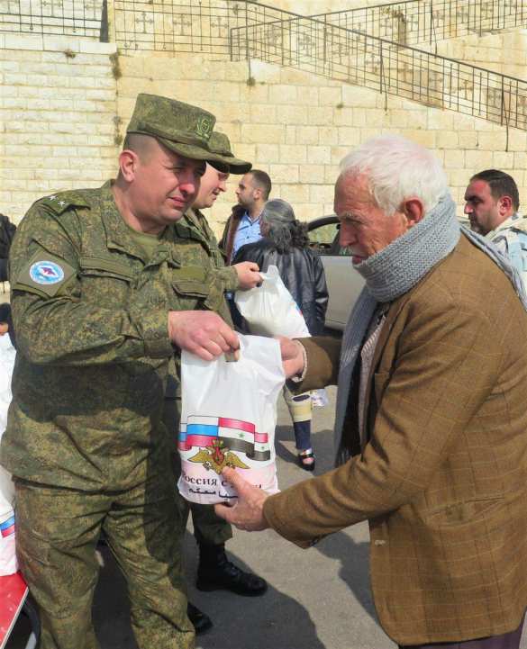 Сирия: Российские военные прибыли в православное сердце САР, византийский город Сайеднаю (+ФОТО) | Русская весна