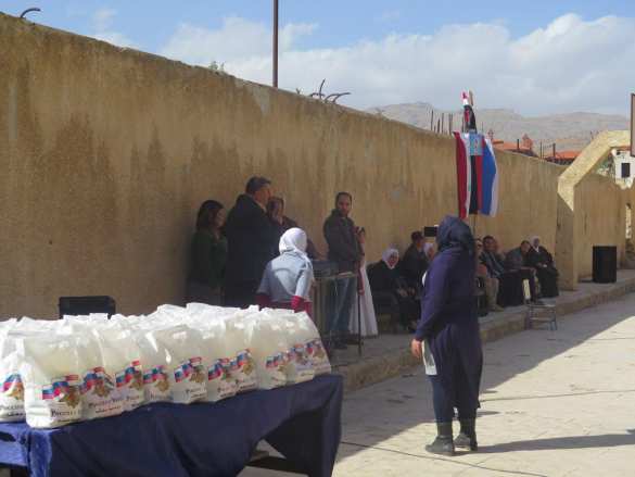 «Спасибо, Россия! Спасибо русским солдатам!» — в райский уголок Сирии прибыл конвой Минобороны РФ (ФОТО) | Русская весна