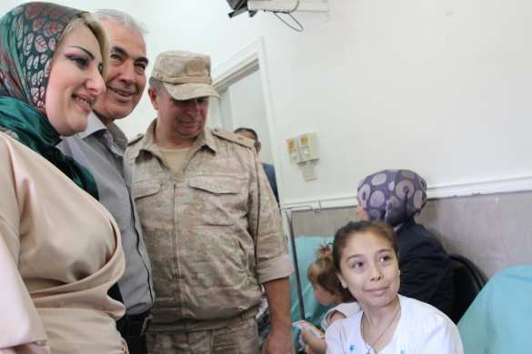 Трогательные кадры: Российские военные посетили тяжелобольных детей в Алеппо (ФОТО, ВИДЕО) | Русская весна