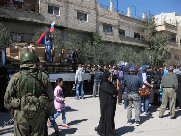 «Вежливые люди» под Дамаском: новая гуманитарная миссия российского спецназа, — эксклюзив «Русской Весны» (ФОТО) | Русская весна