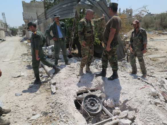 В поисках крыс: Военные России и Сирии нашли многокилометровые подземные ходы боевиков в Дамаске (+ФОТО) | Русская весна