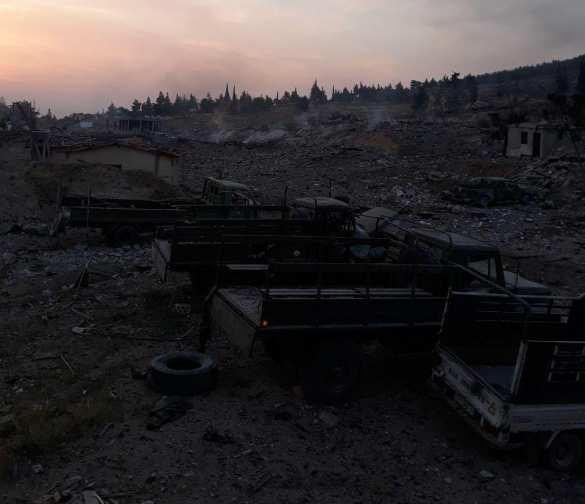 Огненный ад: «РусВесна» побывала на месте ночного авиаудара по секретному объекту в Сирии (+ФОТО, ВИДЕО) | Русская весна