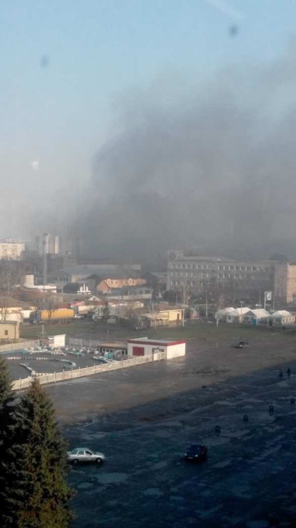 В Харькове горит велосипедный завод (ФОТО, ВИДЕО) | Русская весна